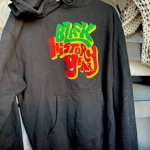 Mens HUMANIZEmyHOODIE Black History Year